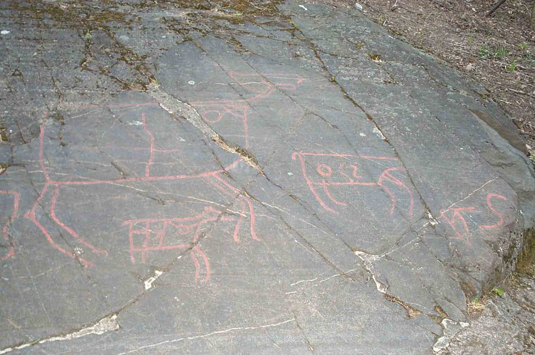 Rock carving